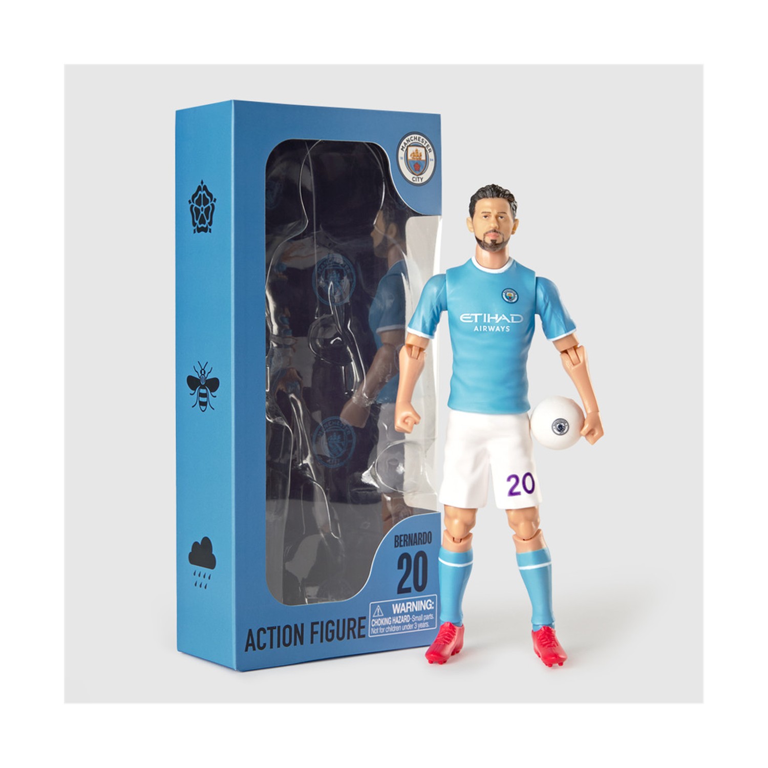 Banbo Toys: Manchester City Sockers - Bernardo Silva (20cm) (83361)