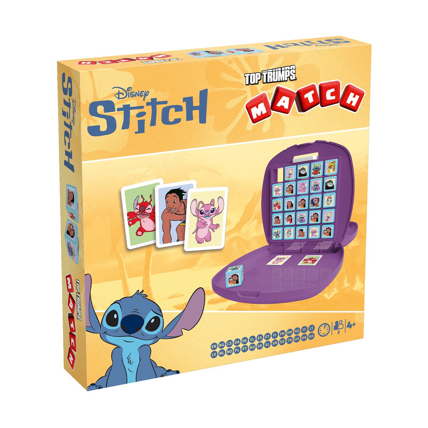Winning Moves Top Trumps Match: Lilo & Stitch New Multilingual Version (WM05350-ML1-6)