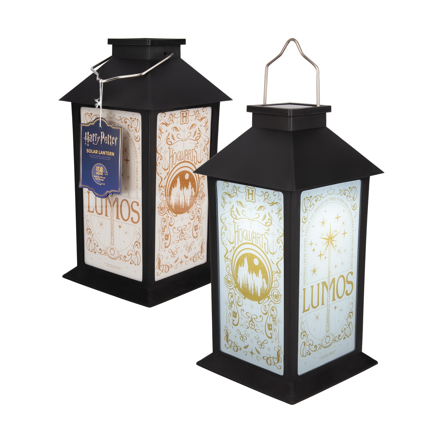 Paladone LunaGlo: Harry Potter - Hogwarts Printed Solar Lantern (PP16157HPVN)