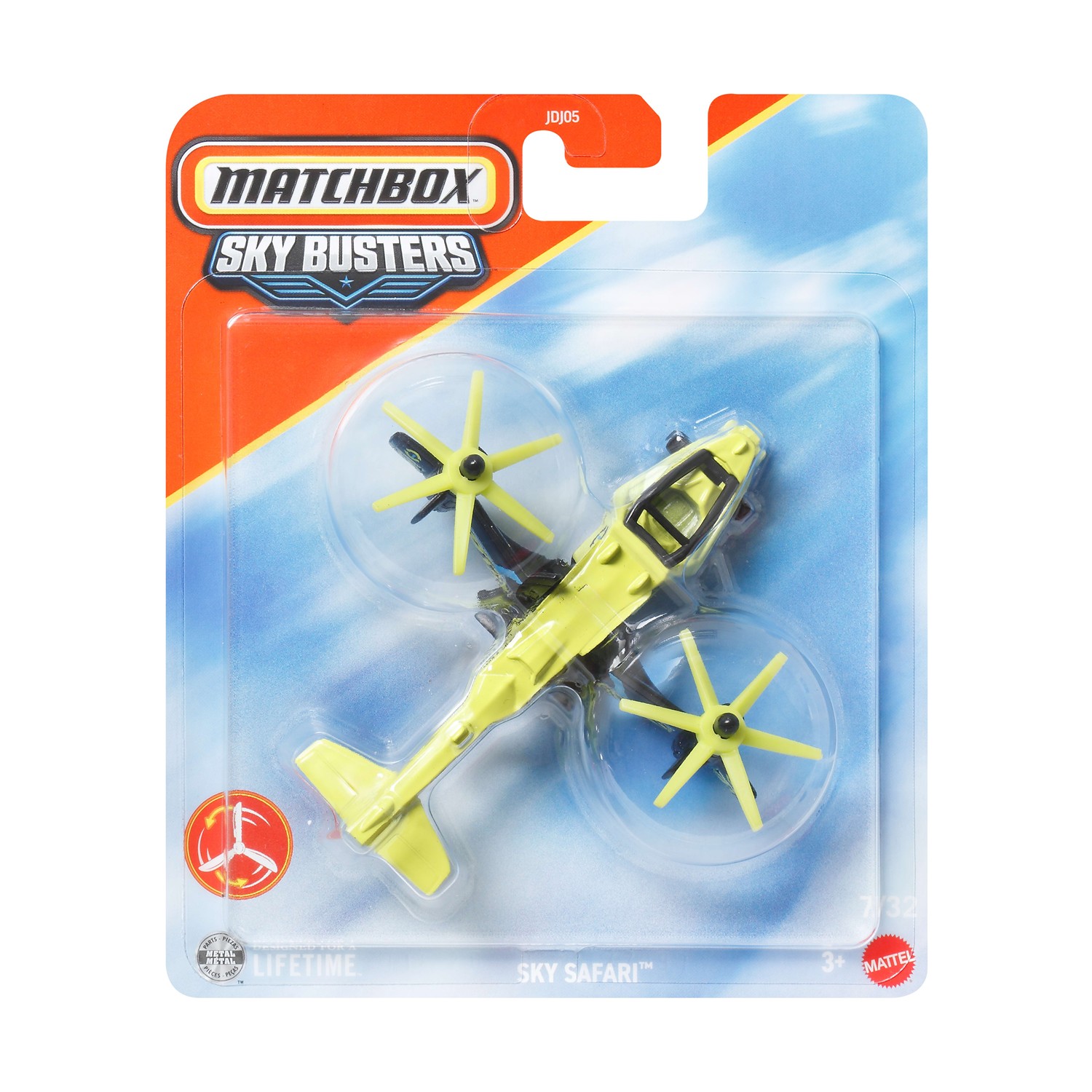 Mattel Matchbox Sky Busters: Sky Safari Vehicle (JJW26)