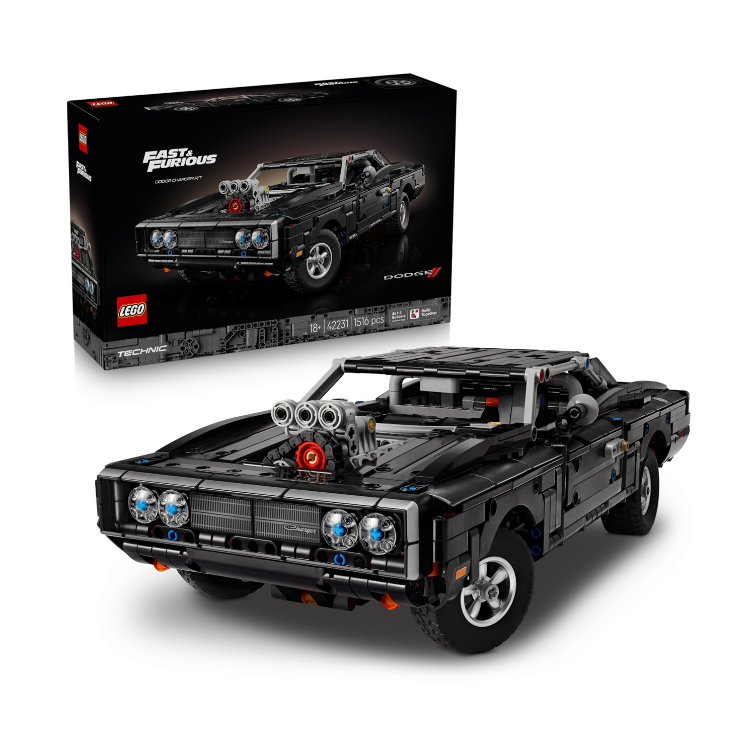LEGO Technic: Fast and Furious Dodge Charger R/T Car (42231)
