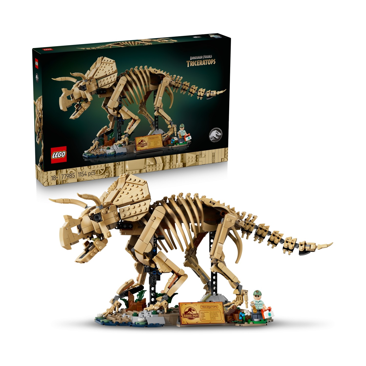 LEGO Jurassic World: Dinosaur Fossils: Triceratops (77985)