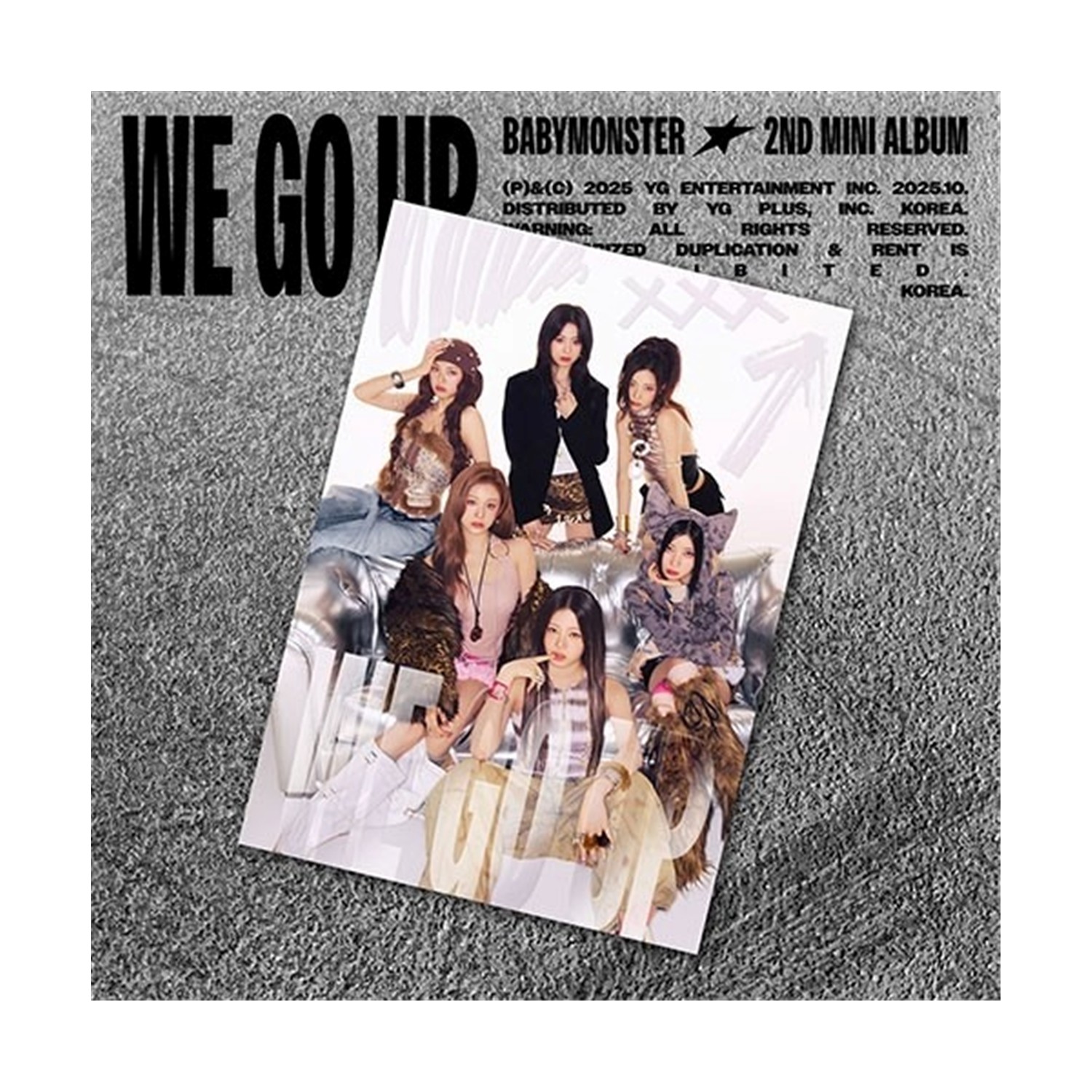 K-Pop: Babymonster - 2nd Mini Album (We Go Up) Postcard Ver.