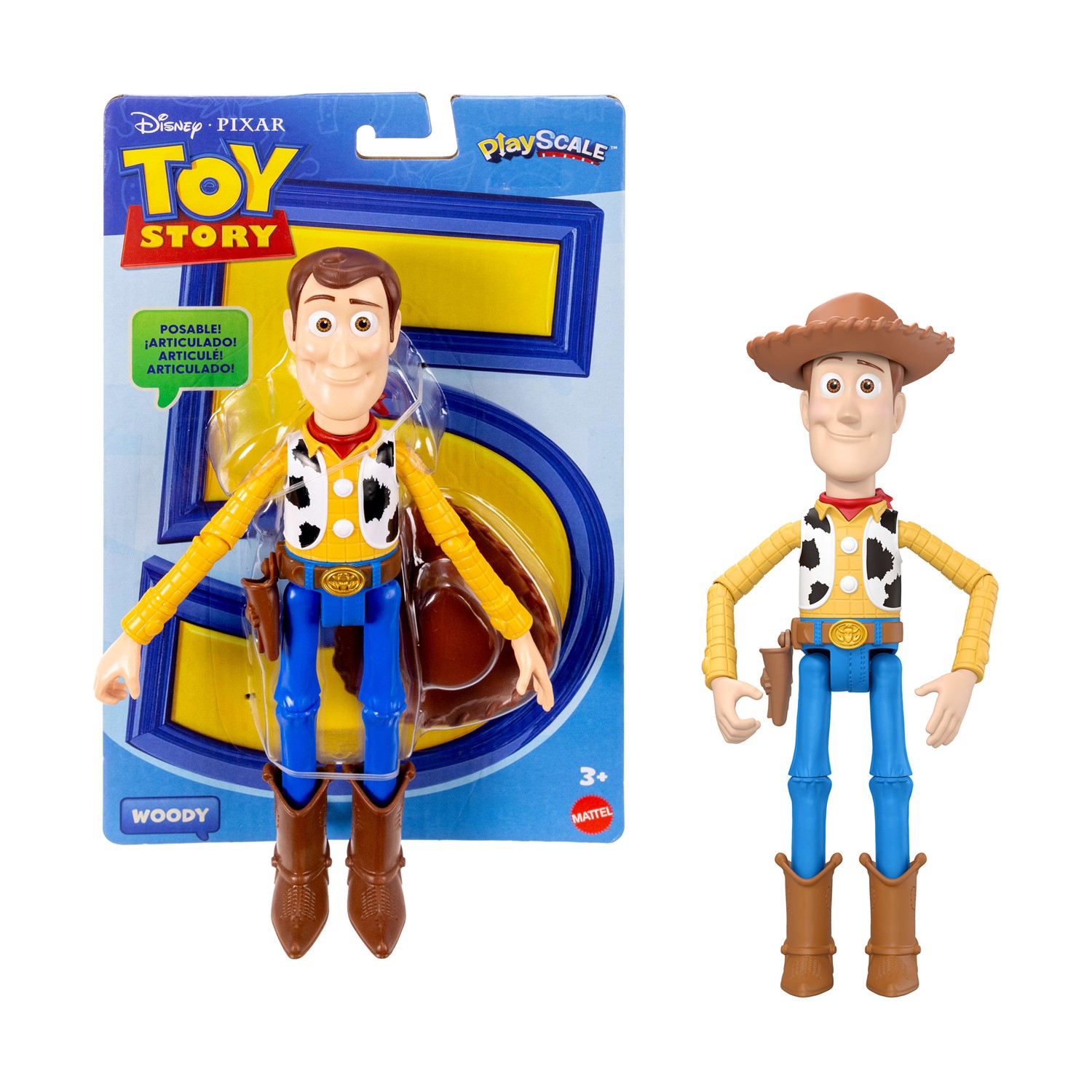Mattel Disney: Toy Story - Woody Action Figure 18cm (JKV14)