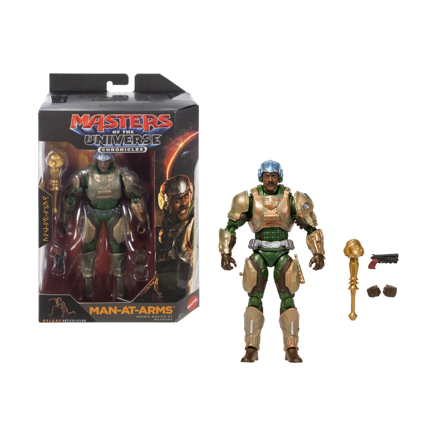 Mattel: Masters of the Universe Chronicles - Man-At-Arms Action Figure (JKJ25)