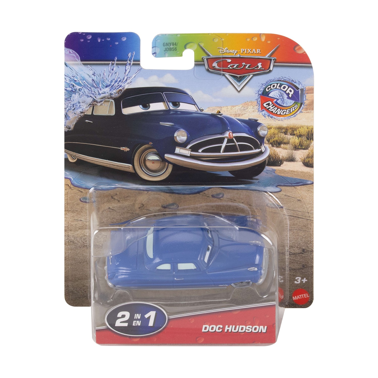 Mattel Disney Pixar: Cars - Doc Hudson Color Changers Vehicle (JKP72)