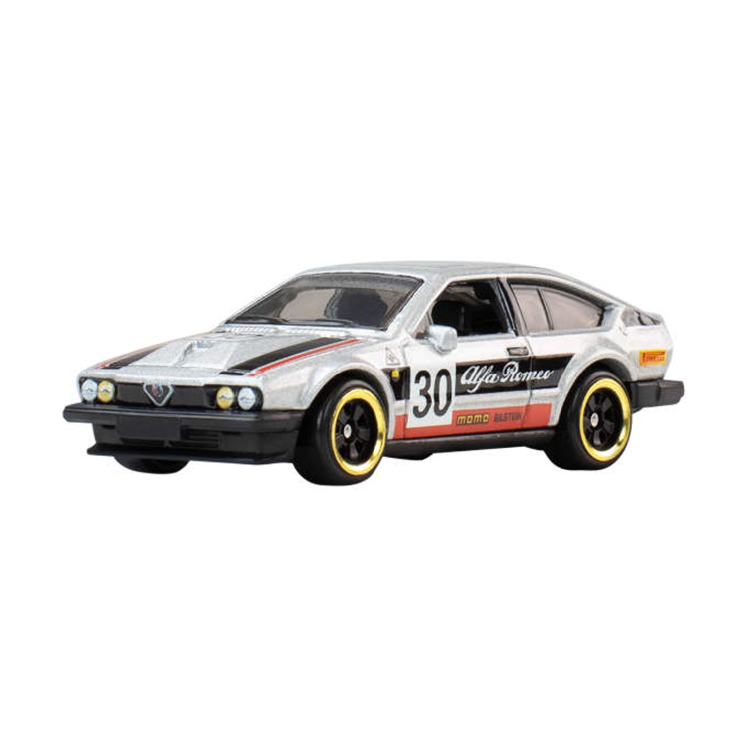 Mattel Hot Wheels Silver Series: Vintage Club 1968 -  Alfa Romeo GTV6 30 Vehicle (JKY30)