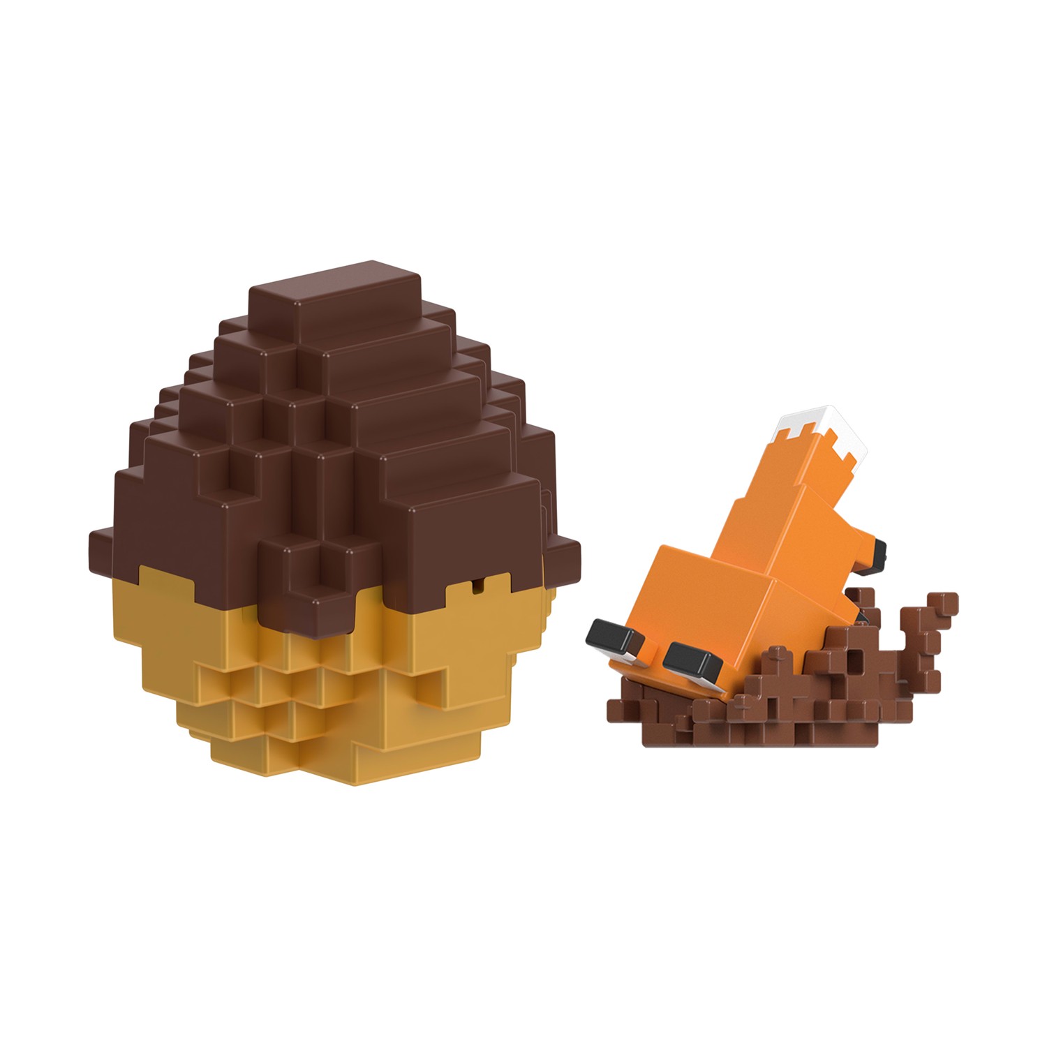 Mattel Minecraft: - Mini Eggs With Figure – Mc Mini Fox (JJV73)