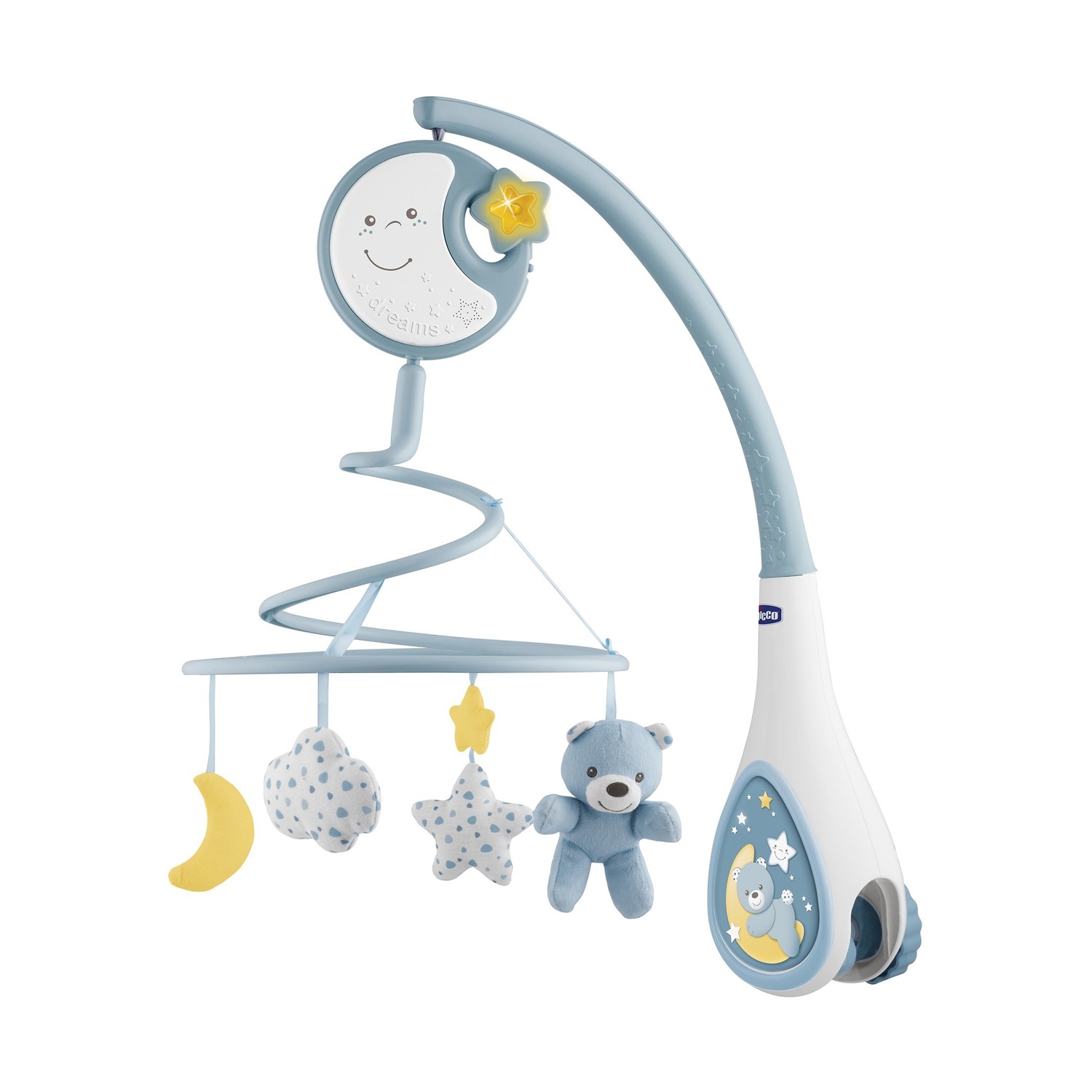 Chicco First Dreams: Next2Dreams - 3-in-1 Cot Mobile Blue (Y01-07627-20)