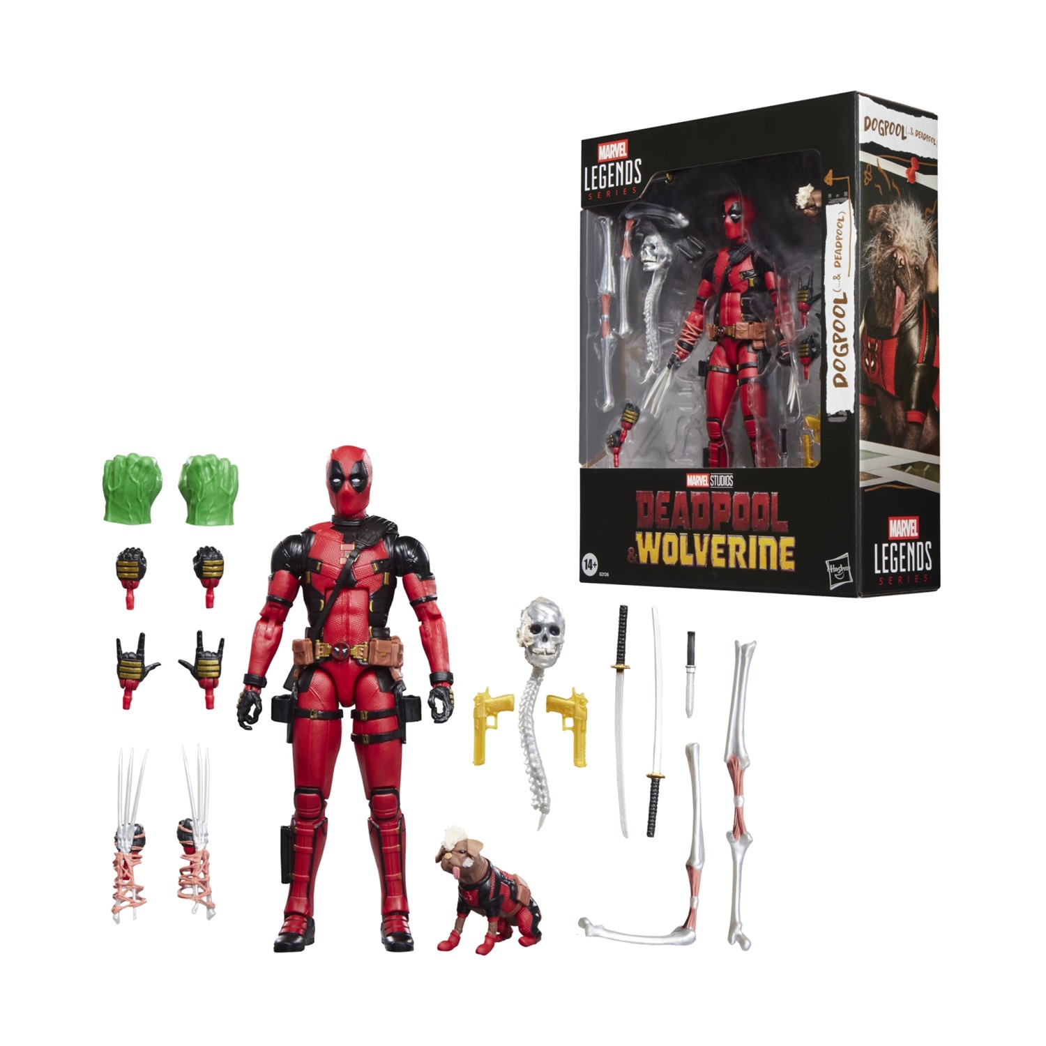 Hasbro Marvel Legend Series: Deadpool & Wolverine - Dogpool & Deadpool Figures (G2126)