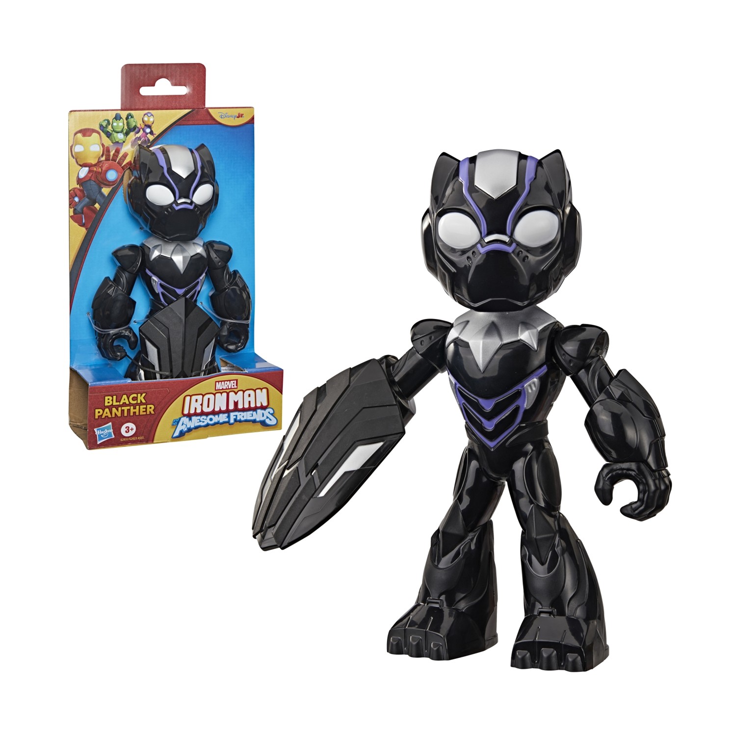Hasbro DisneyJr: Marvel - Iron Man & His Awesome Friends - Black Panther (G2832)