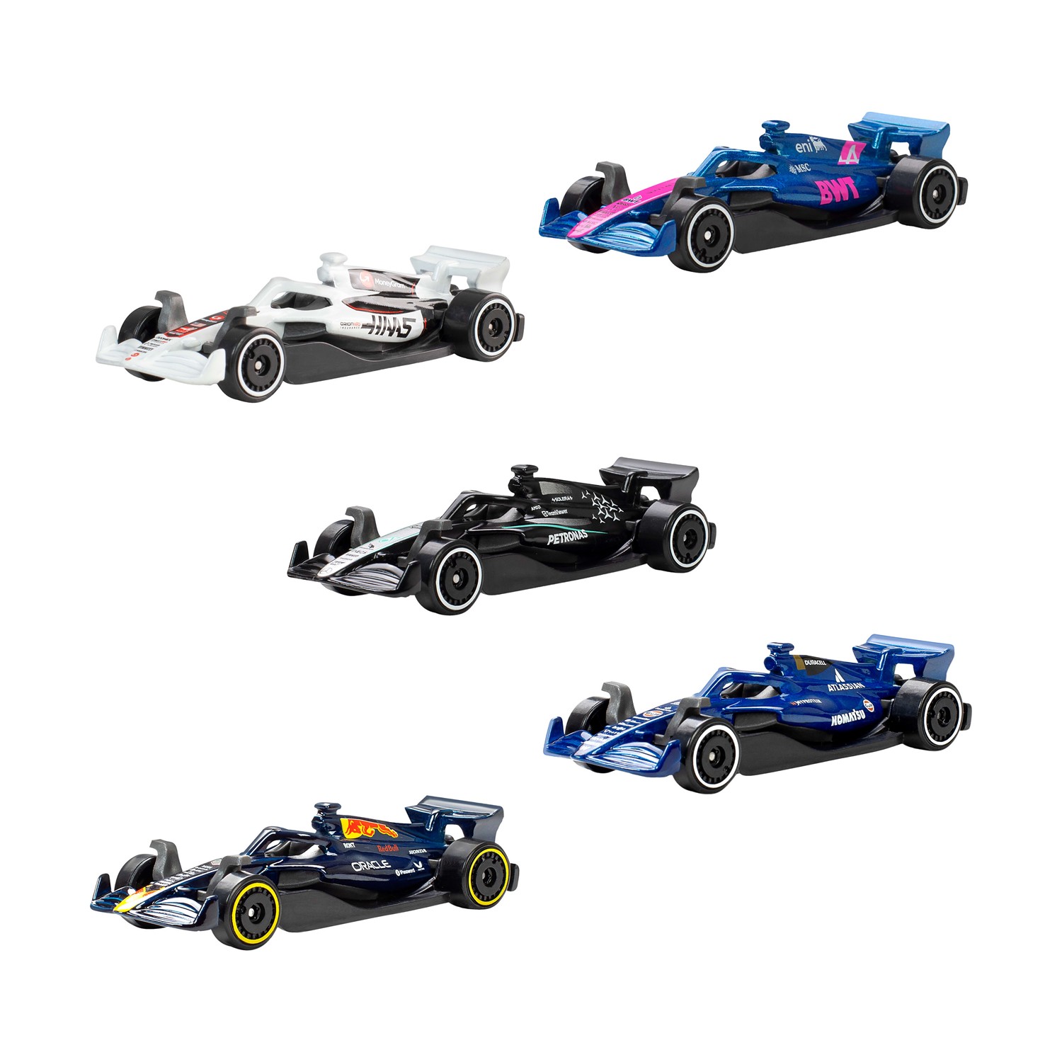 Mattel Hot Wheels - Formula 1 (Set Of 5) (JKG12)