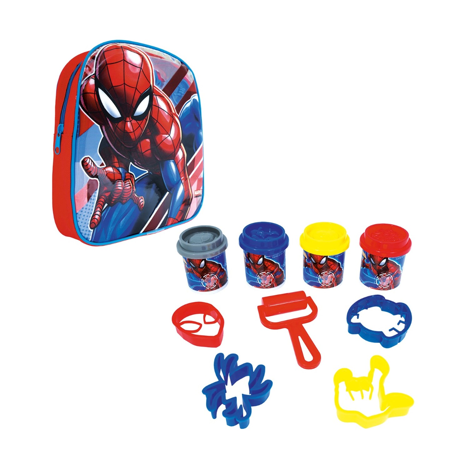 AS HappiHobbi: Πλαστελίνα Disney - Σετ Πλαστελίνη PVC Bag Spider-Man Evergreen (1045-03631)