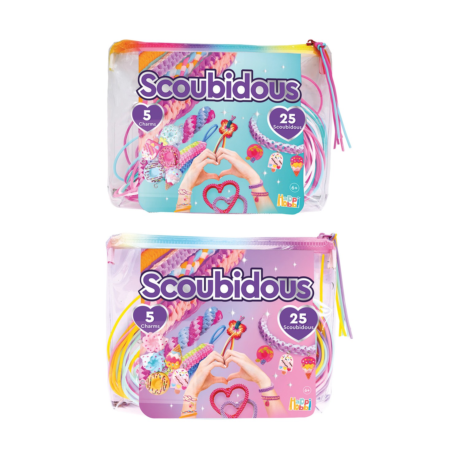 AS HappiHobbi: Scoubidous - Bag with Scoubidous & Accessories (1080-22569)
