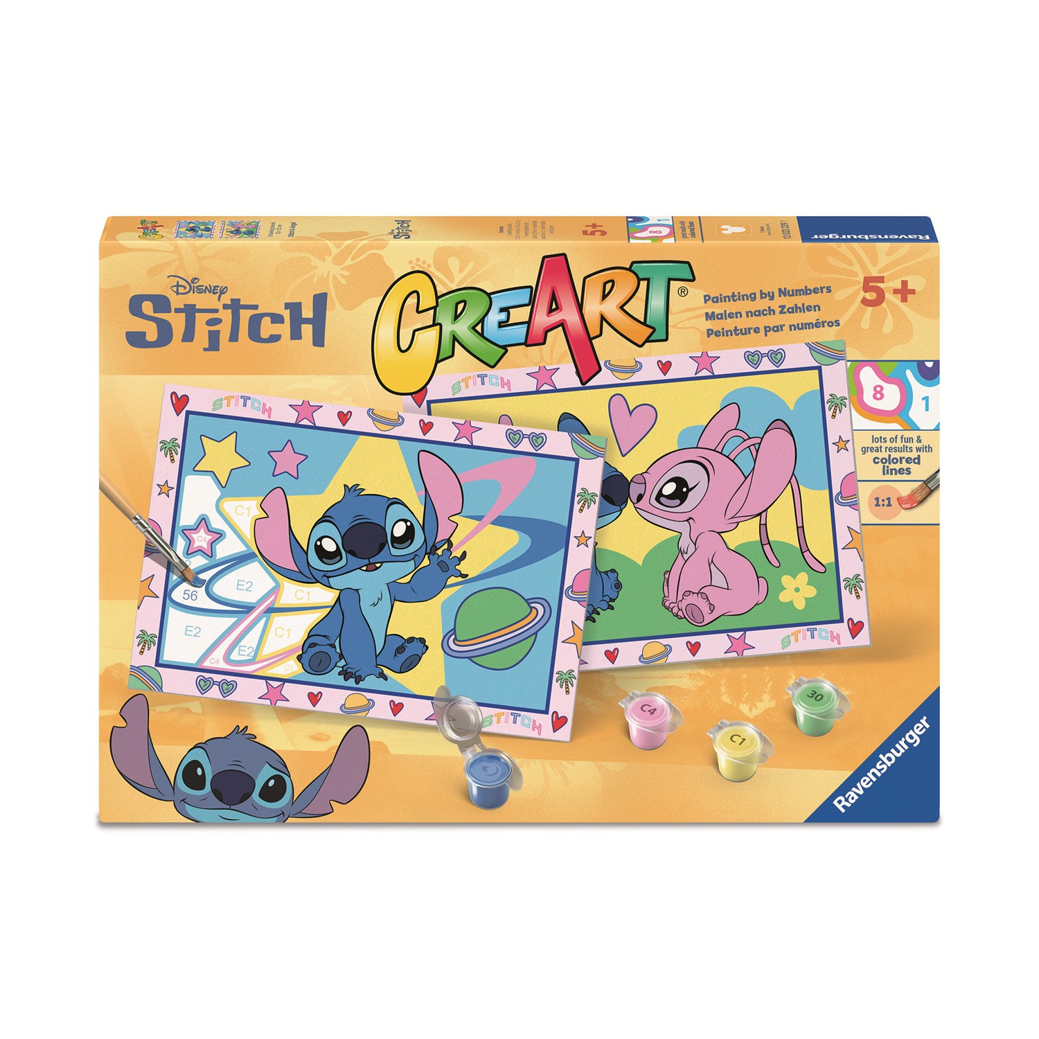 Ravensburger Disney: Creart - Stitch & Angel (12023239)