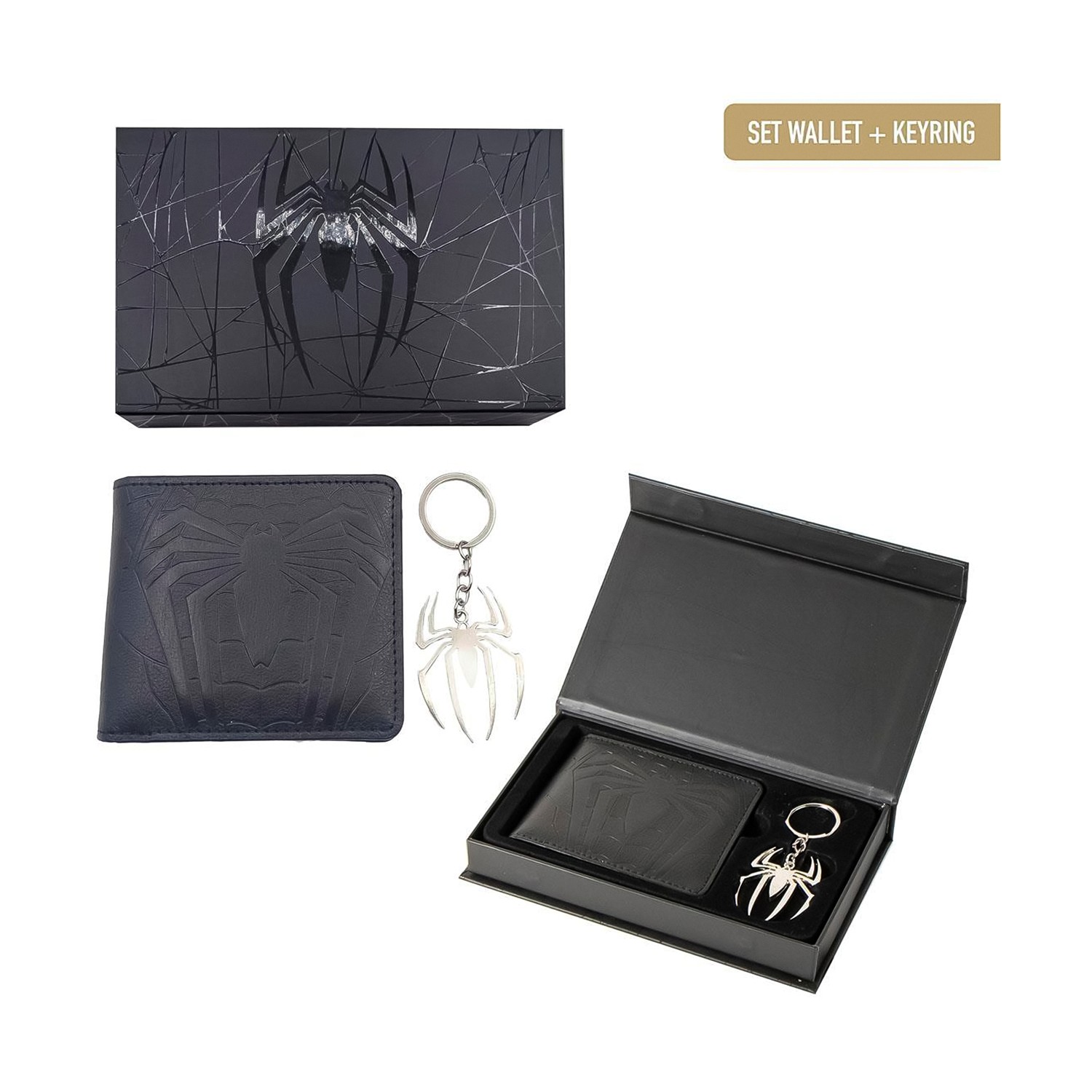 Cerda Marvel: Spider-Man - Wallet & Keyring Set (2600003416)