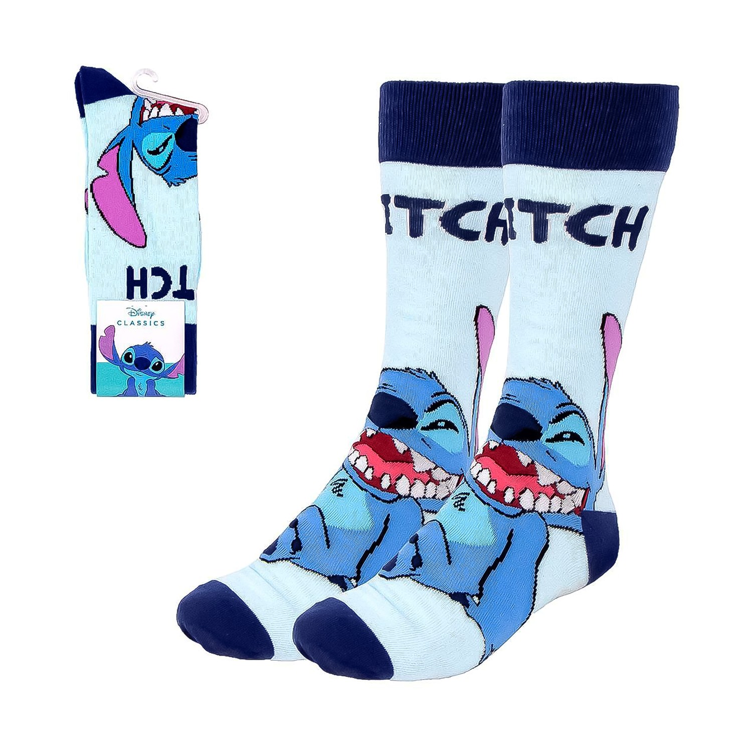Cerda Apparel: Disney - Stitch Adult Socks (36-43) (2900002543)