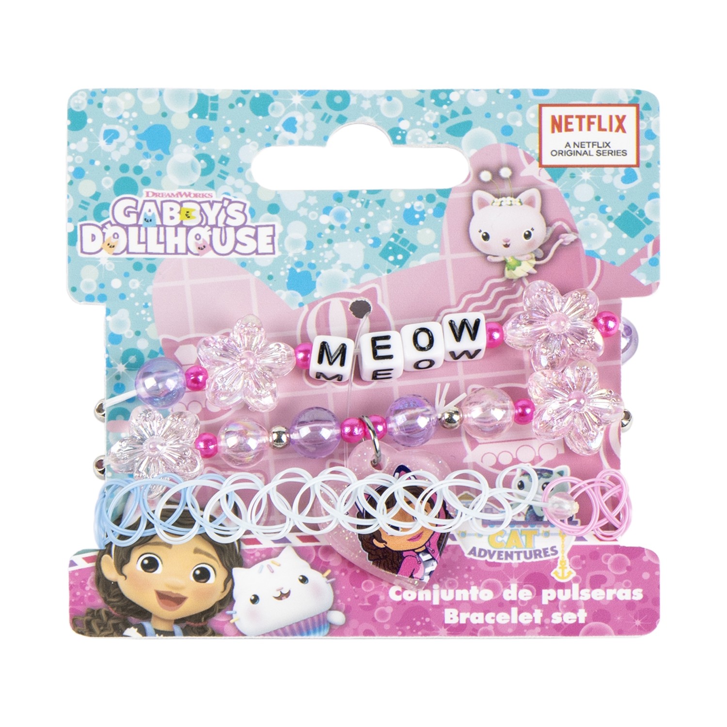 Cerda Netflix: Gabby’s Dollhouse - Bracelet Set (2500003446)