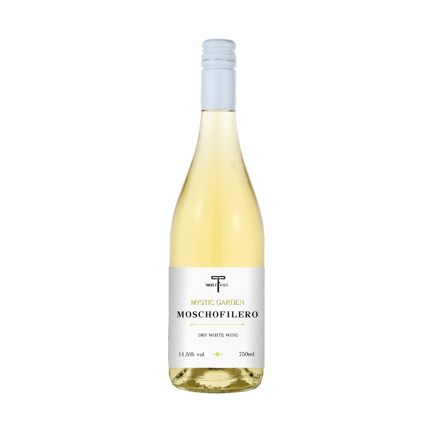 Three F Wines - Mystic Garden - Moschofilero, White Dry Wine,750ml