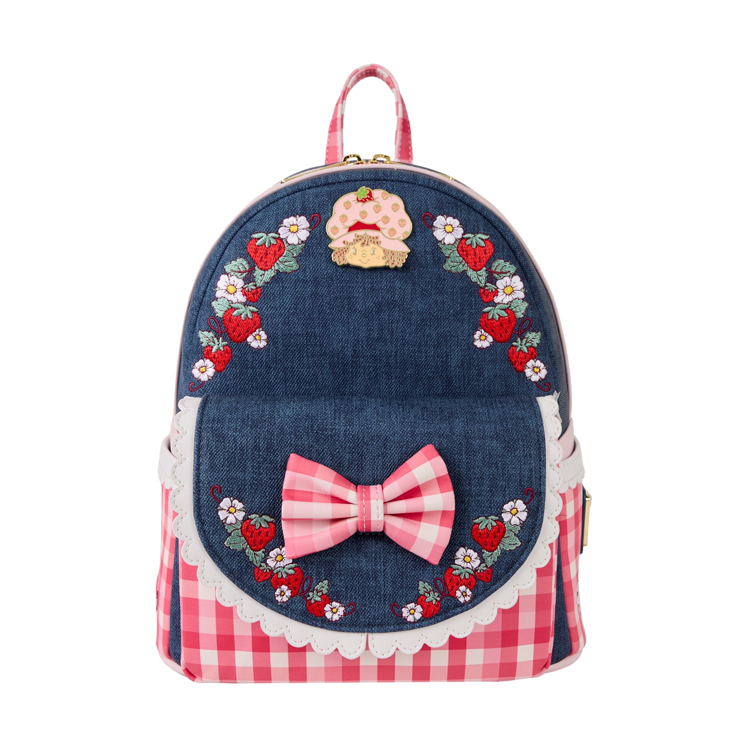 Loungefly: Strawberry Shortcake - Faux Denim Mini Backpack (SBSBK0010)