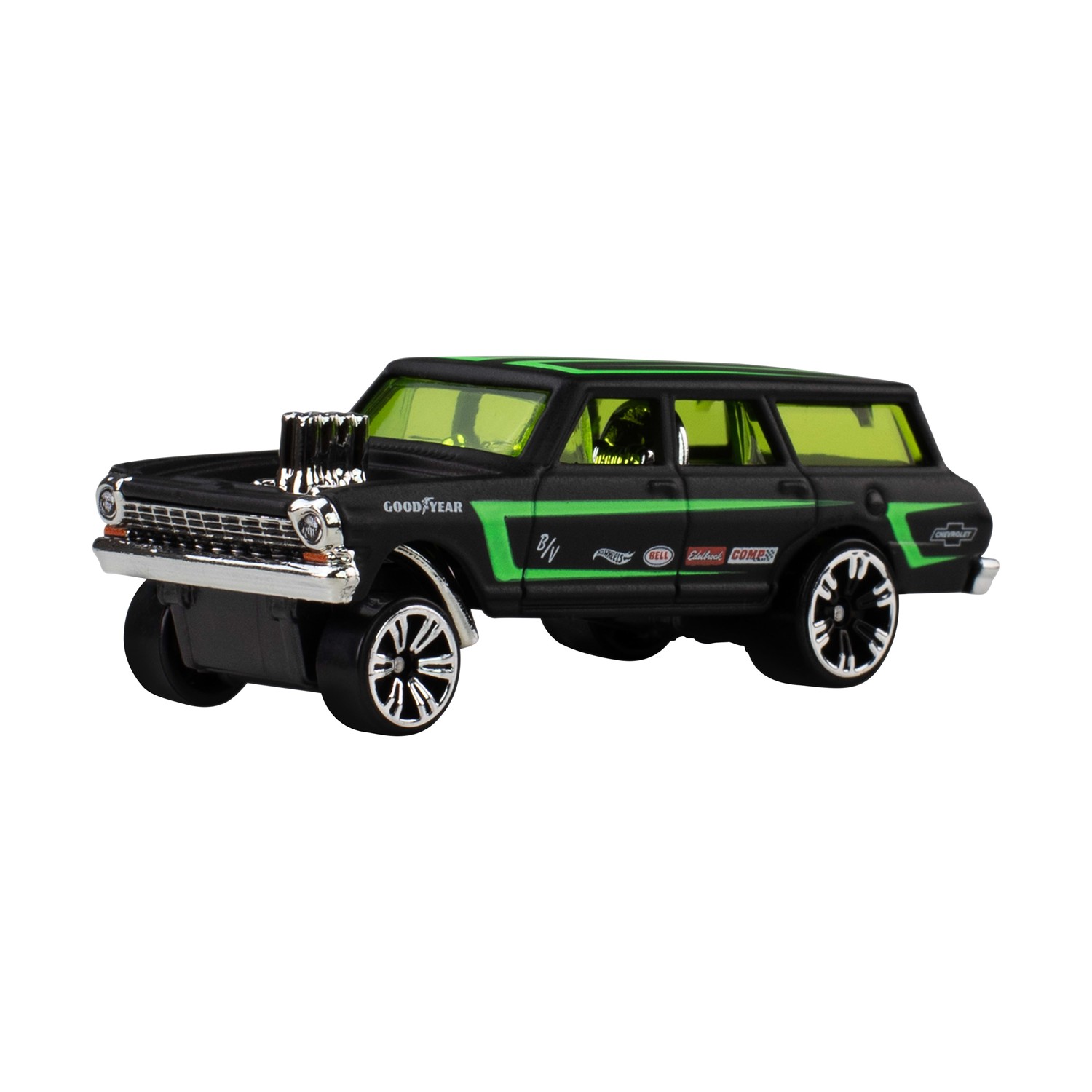 Mattel Hot Wheels: Neon Speeders - '64 Chevy Nova Gasser (JKX96)