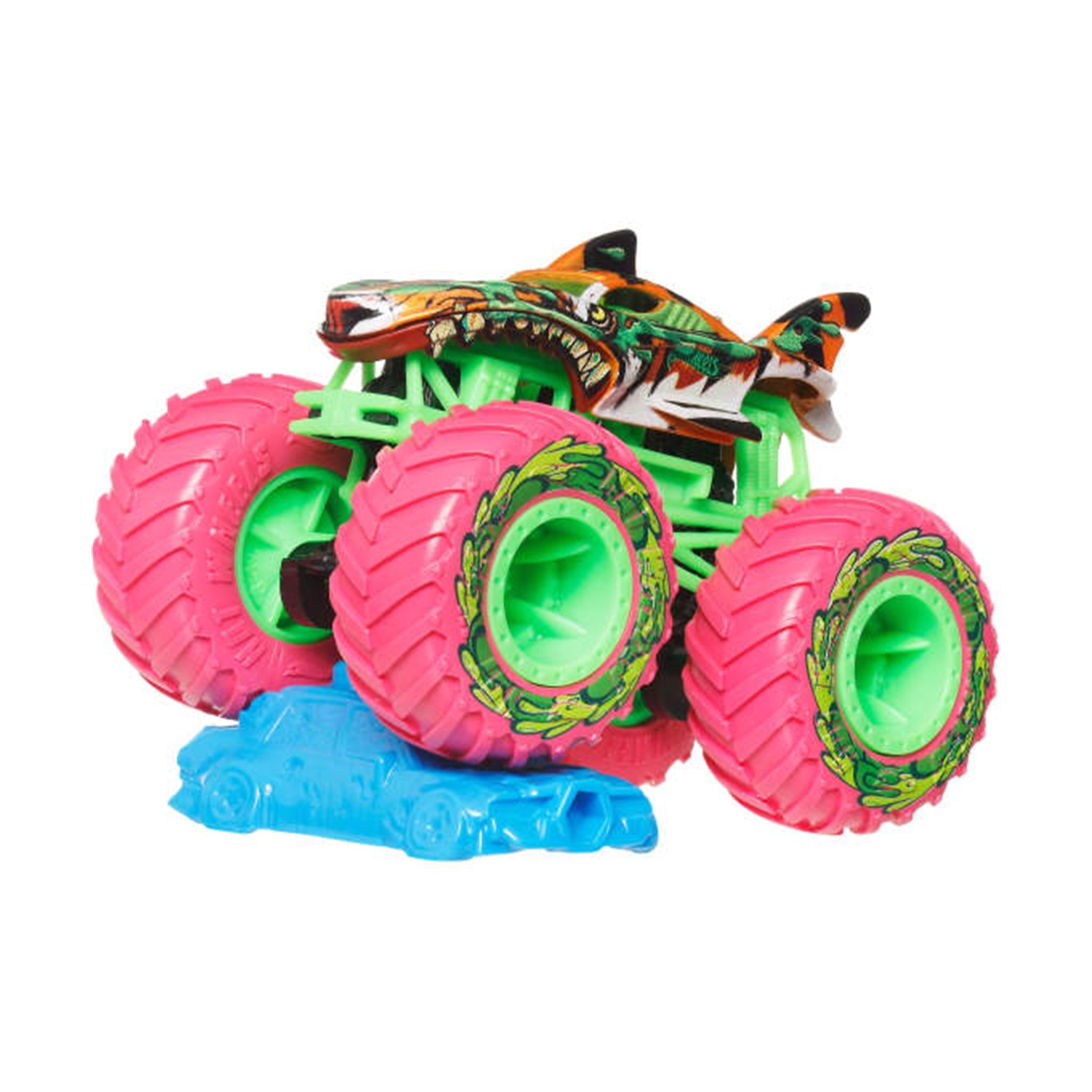 Mattel Hot Wheels Monster Trucks: Monster Trucks - Mutant Tiger Shark Die-Cast Vehicle (JHY58)