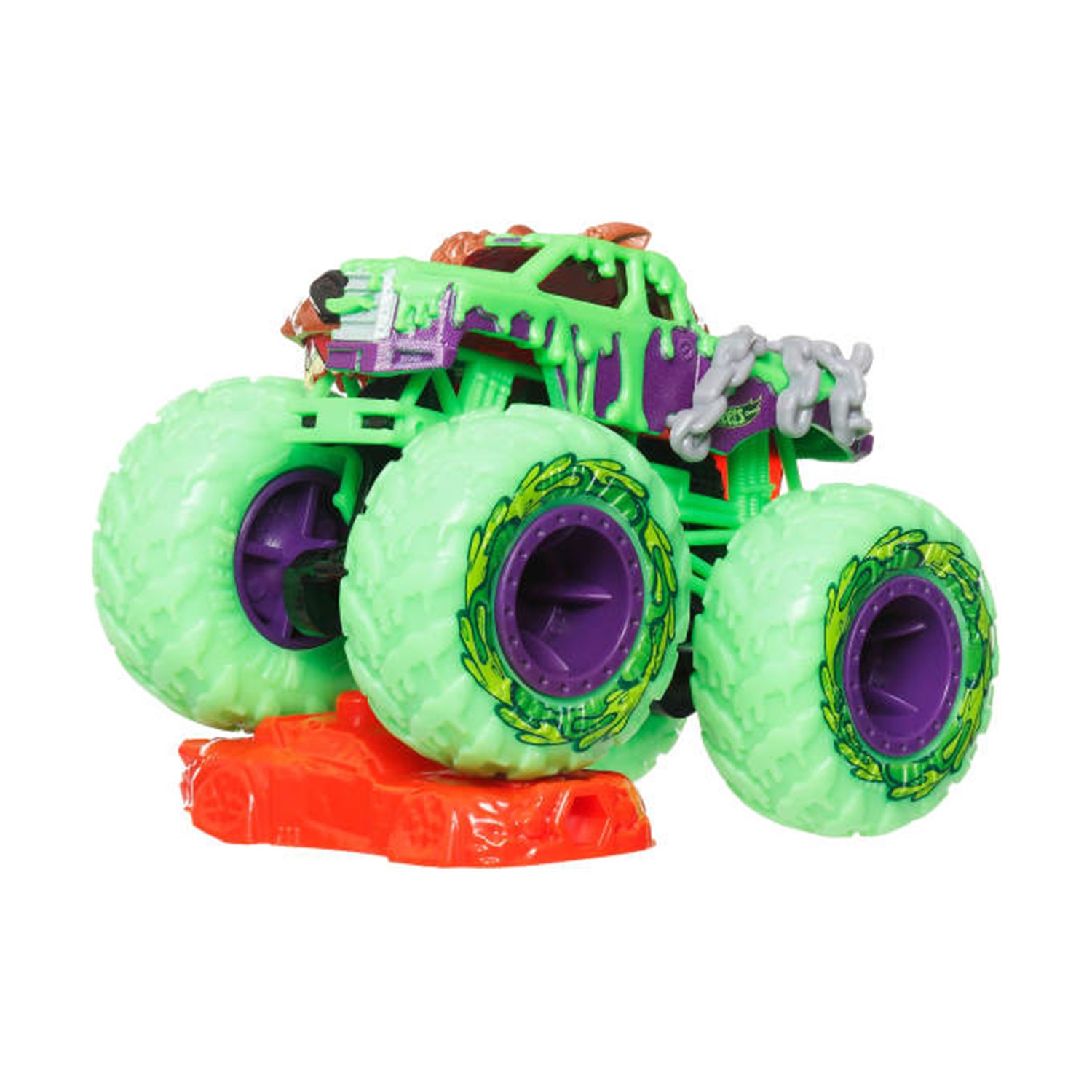 Mattel Hot Wheels Monster Trucks: Wreckin' Wolf - Mutant Chaos Die-Cast Vehicle (JHY26)