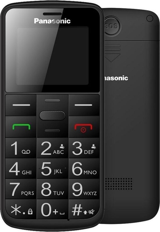 Panasonic KX-TU110EXB (Dual SIM) Μαύρο 1.77
