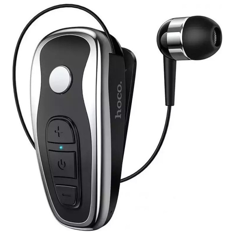 Bluetooth Hands Free Hoco. RT07 v5.0 με Δόνηση και Multi Pairing Μαύρο