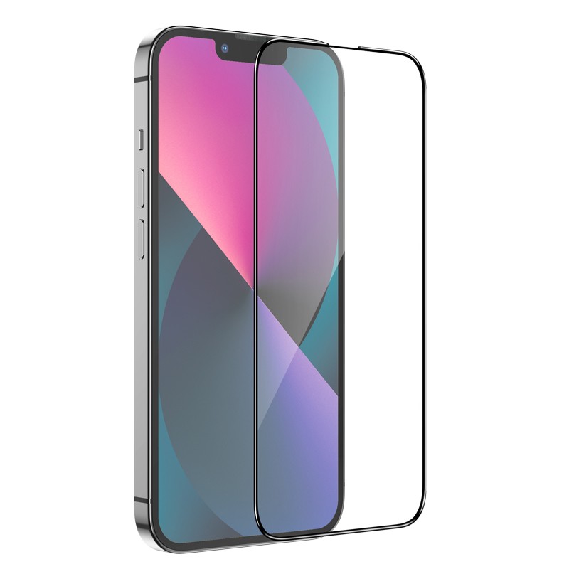 Tempered Glass Hoco G7  Full Screen HD για Apple iPhone 13 mini Μαύρο Σετ 10τεμ.