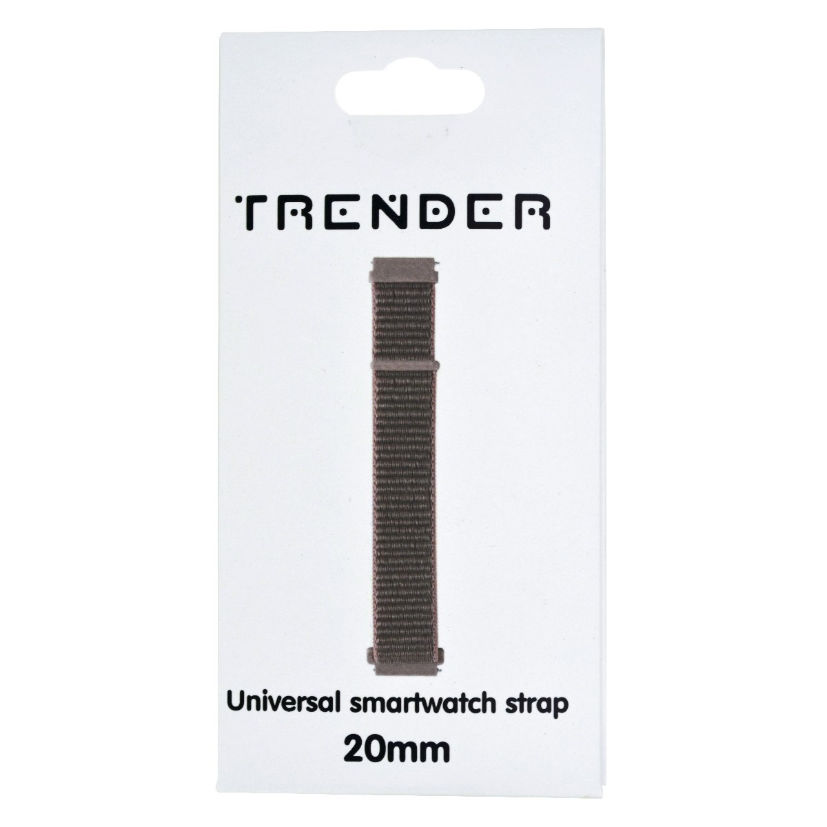 Ανταλλακτικό Λουράκι Trender TR-NY20PK Nylon 20mm Universal Ρόζ