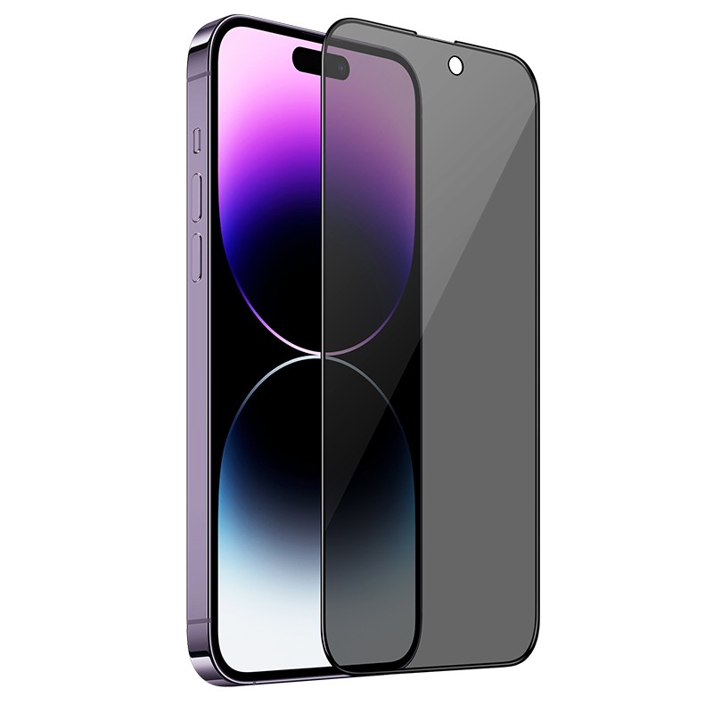 Tempered Glass Hoco G11 30 Μοίρες Privacy Angle Anti-Scratcht, Anti-Fingerprint 0.33mm για Apple  iPhone 14 Pro Σετ 25τεμ.