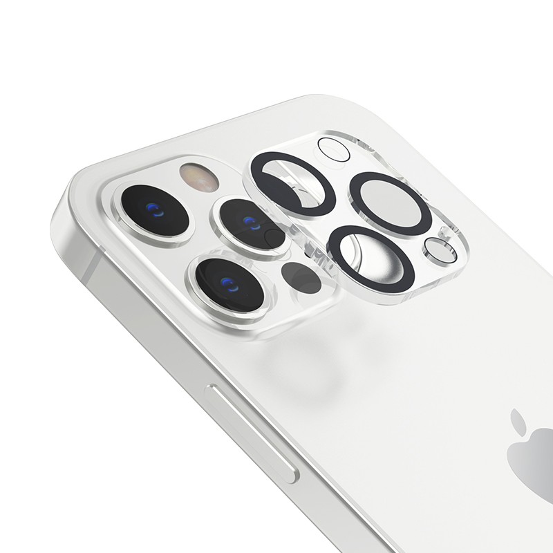 Προστασία Κάμερας Hoco 3D Metal G13 για iPhone 12 Pro Max  Μαύρο Σετ 25τεμ.