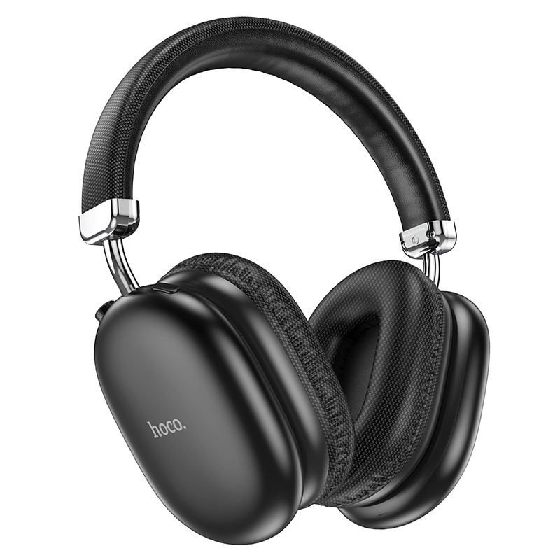 Wireless Ακουστικά Stereo Hoco W35 Max Joy V5.3 800mAh με υποδοχή Micro SD και AUX Μαύρα