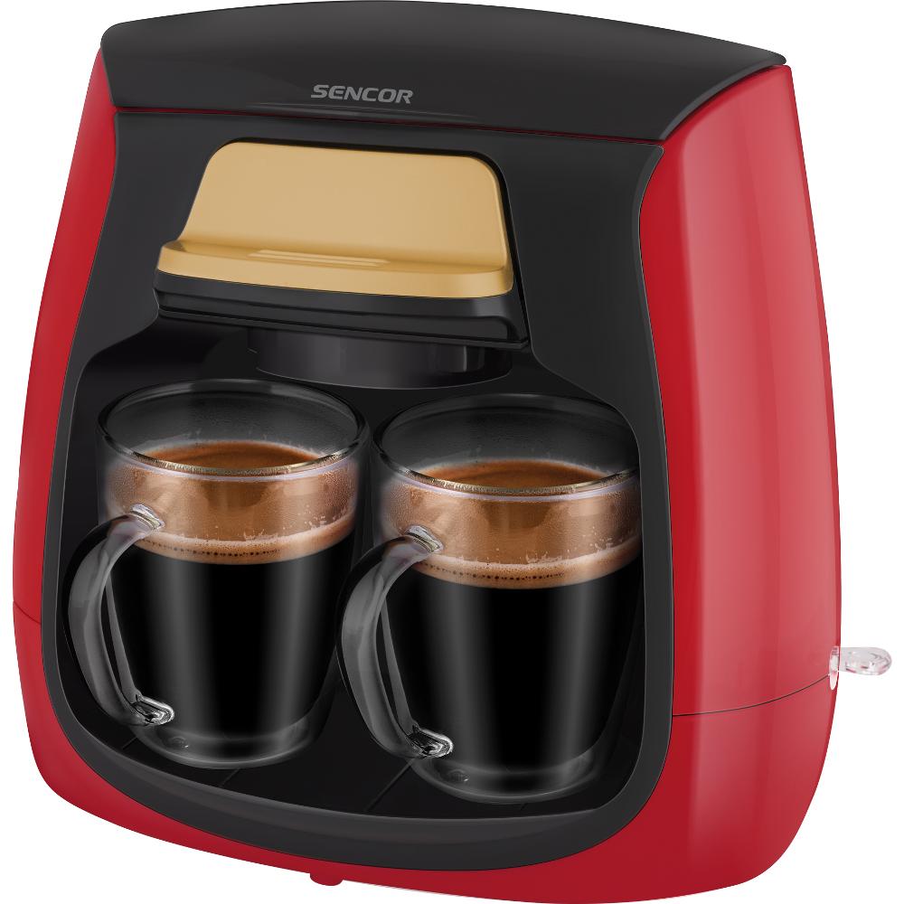 Καφετιέρα Φίλτρου Sencor SCE 2101RD 0.3L 500W Κόκκινη