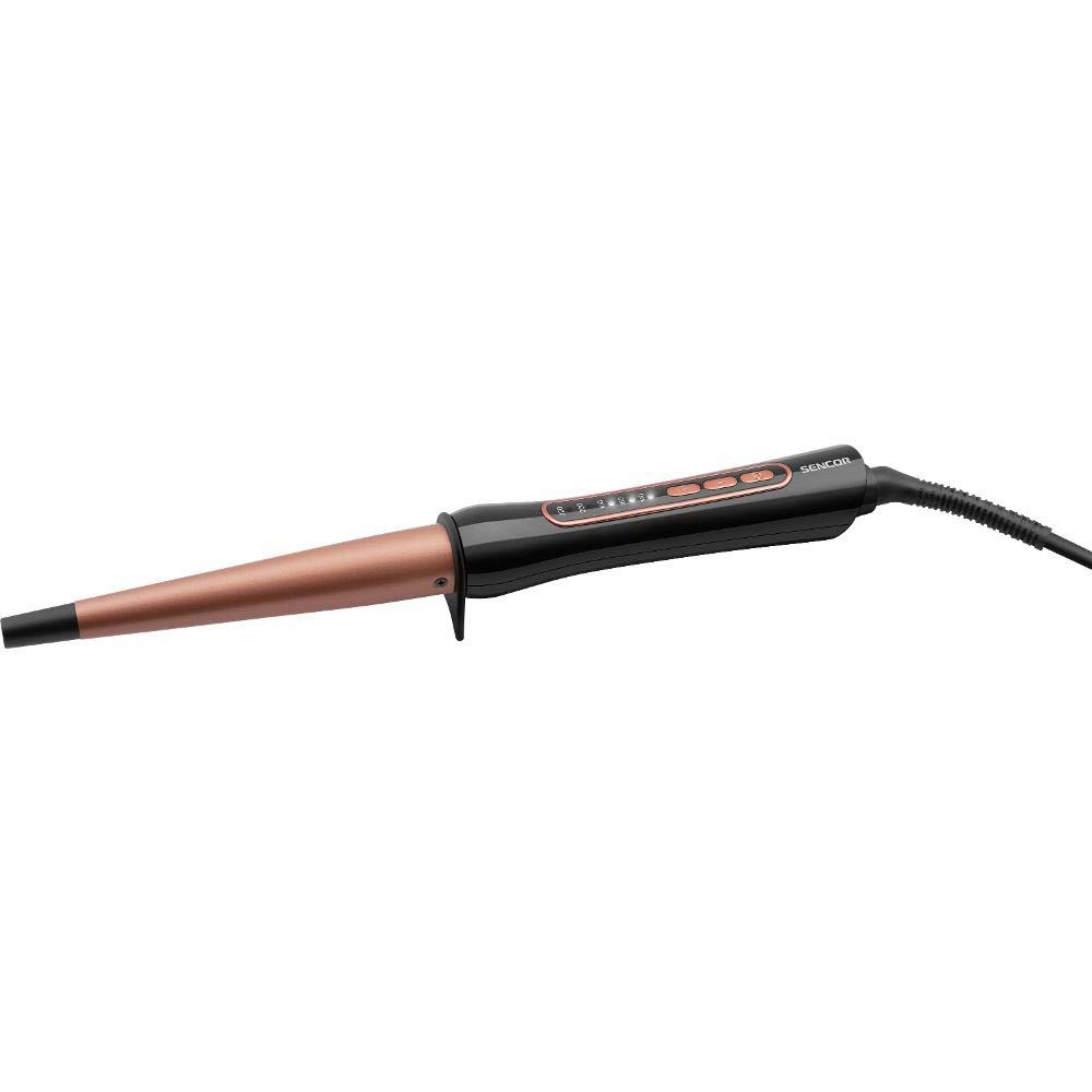 Ψαλίδι Μαλλιών Sencor SHS 0850BK 42W Keratin 19-25mm με 5 Ρυθμίσεις Θερμοκρασίας και Ένδειξη Λειτουργίας LED Μαύρο