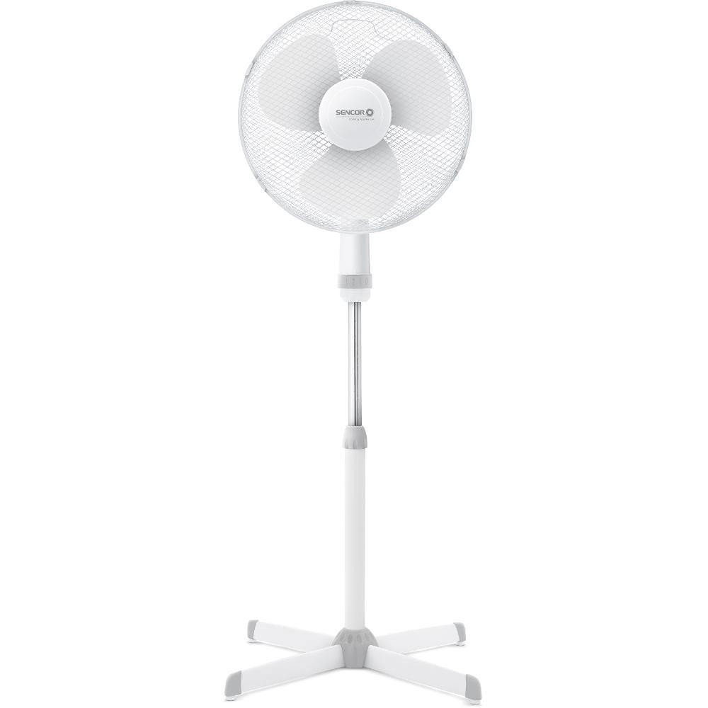 Ανεμιστήρας Δαπέδου Sencor SFN 4047WH-EUE3 50W 3 Ταχυτήτων Διάμετρου 40cm  Λευκός