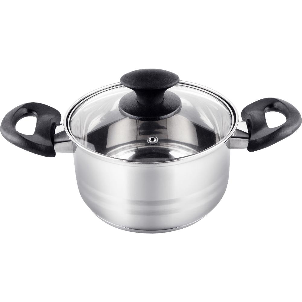 Κατσαρόλα LEGER SS 16x9,5cm 1,8lt Stainless Steel Lamart LTB1695 Ασημί