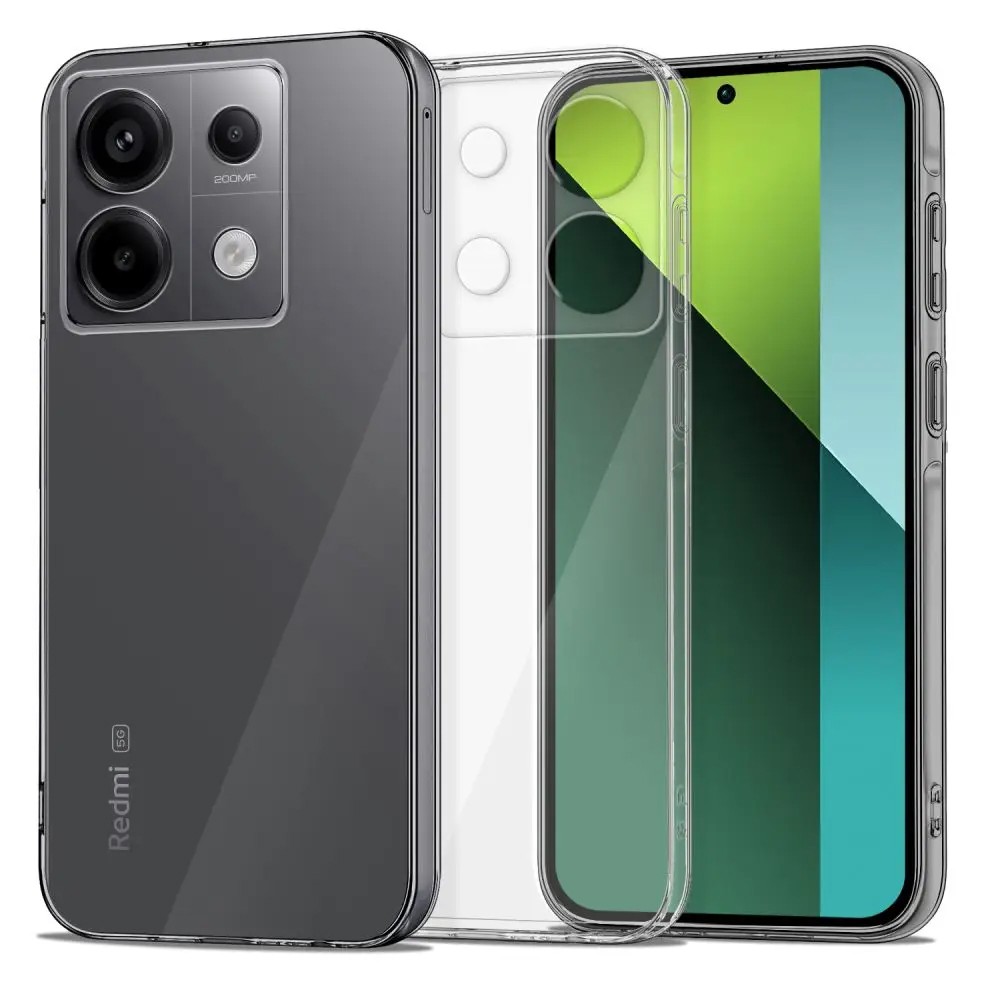 Θήκη TPU Ancus 2.0mm για Xiaomi Redmi Note 13 Pro 5G Redmi Note 14s Poco M6 Pro Διάφανη