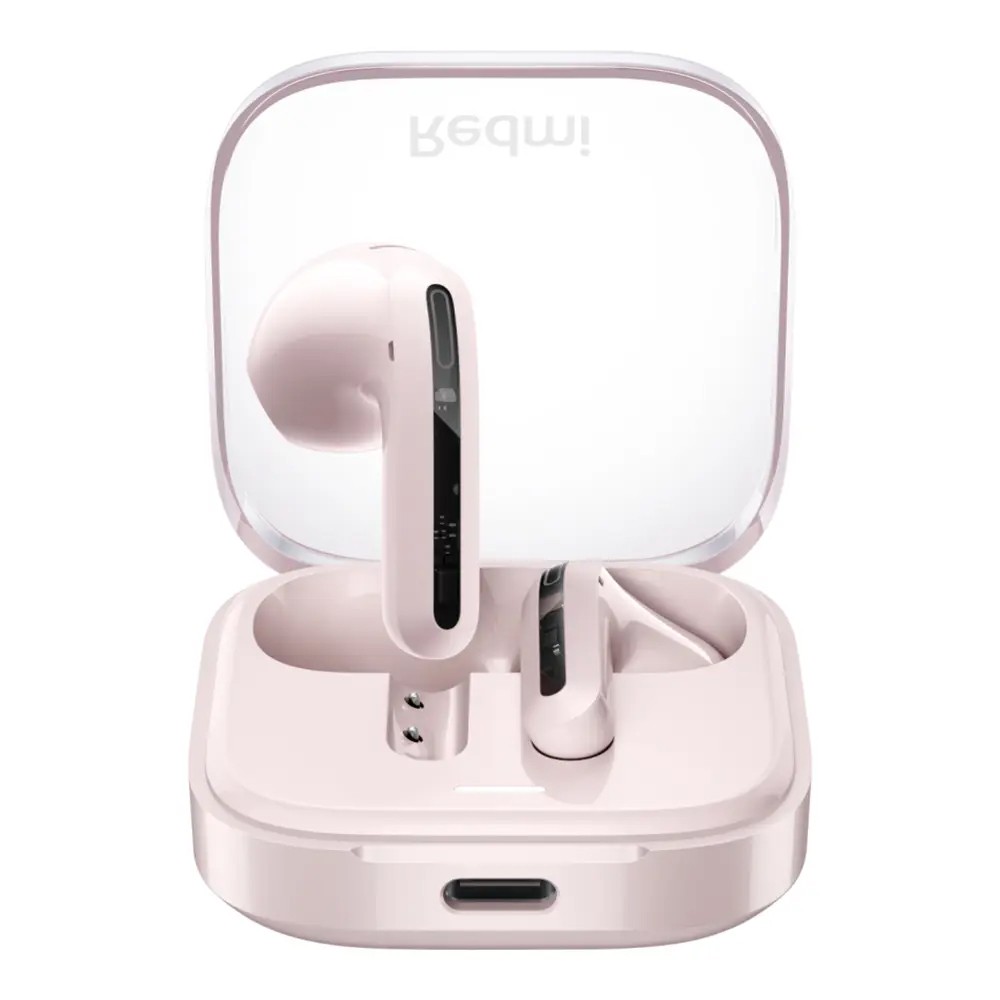 Wireless Bluetooth Xiaomi Redmi Buds 6 Active BHR8395GL Bluetooth v5.4 IPX4 με Noise Cancellation Ροζ
