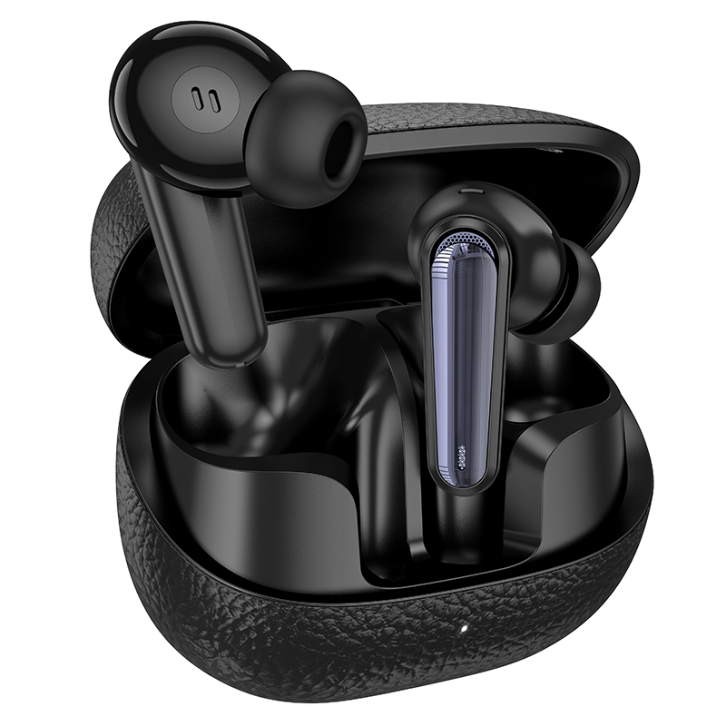 Wireless Hands Free Hoco EQ23 Plus Duke Ⅱ TWS V5.4 400mAh 7 Ώρες Λειτουργίας  Συμβατό με Siri ANC+ENC Μαύρο
