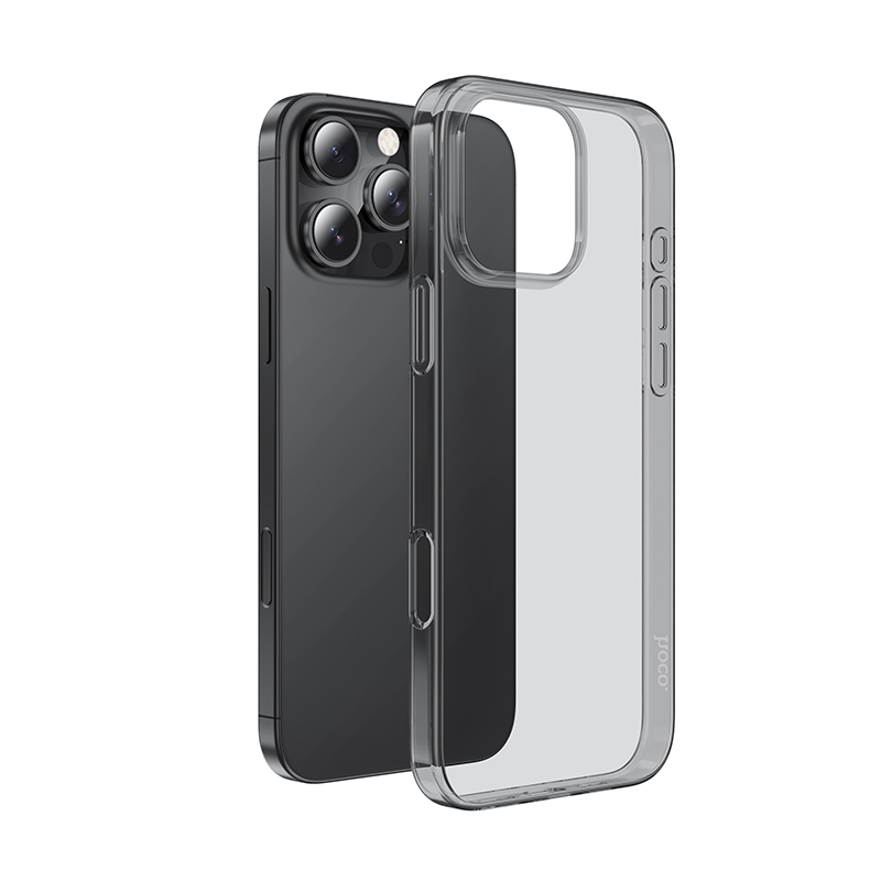 Θήκη Hoco TPU Light Series για Apple iPhone 16 Pro Smoke