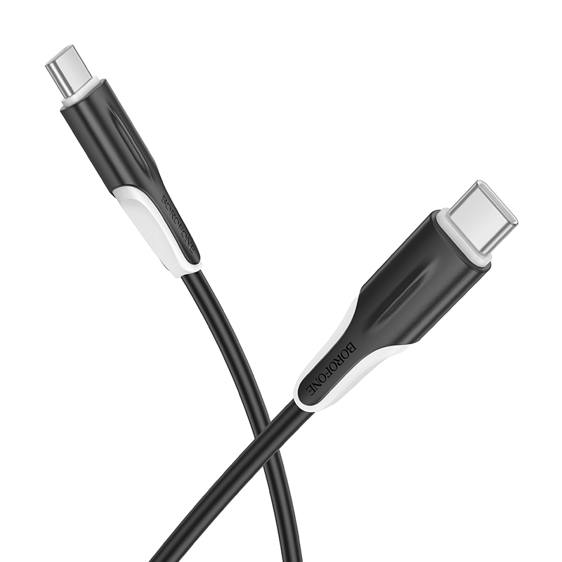 Καλώδιο Borofone BX119 USB-C σε USB-C 60W Μαύρο 1m
