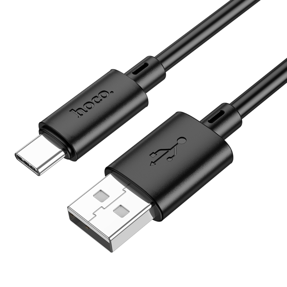 Καλώδιο Hoco X88 Gratified USB-Α σε USB-C 3A Μαύρο 2m