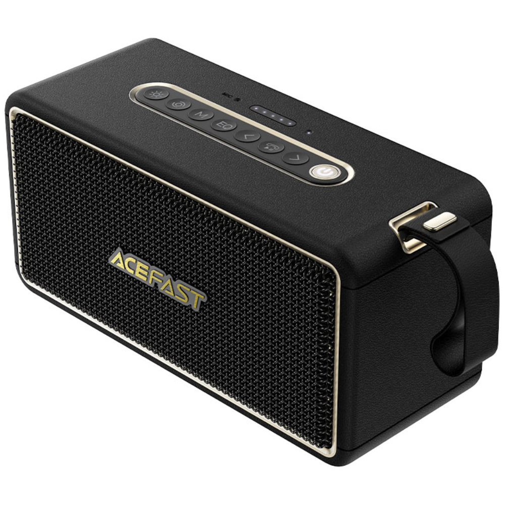 Φορητό Ηχείο Wireless Acefast K3 Ultra v5.4 TWS 120W 4500mAh με Μικρόφωνο USB AUX TF και RGB Φωτισμό IPX6 Μαύρο