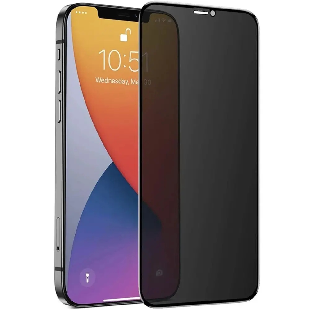 Tempered Glass Noozy Privacy 30 Μοίρες Protection Full Face 3D για Xiaomi Redmi 15C 4G