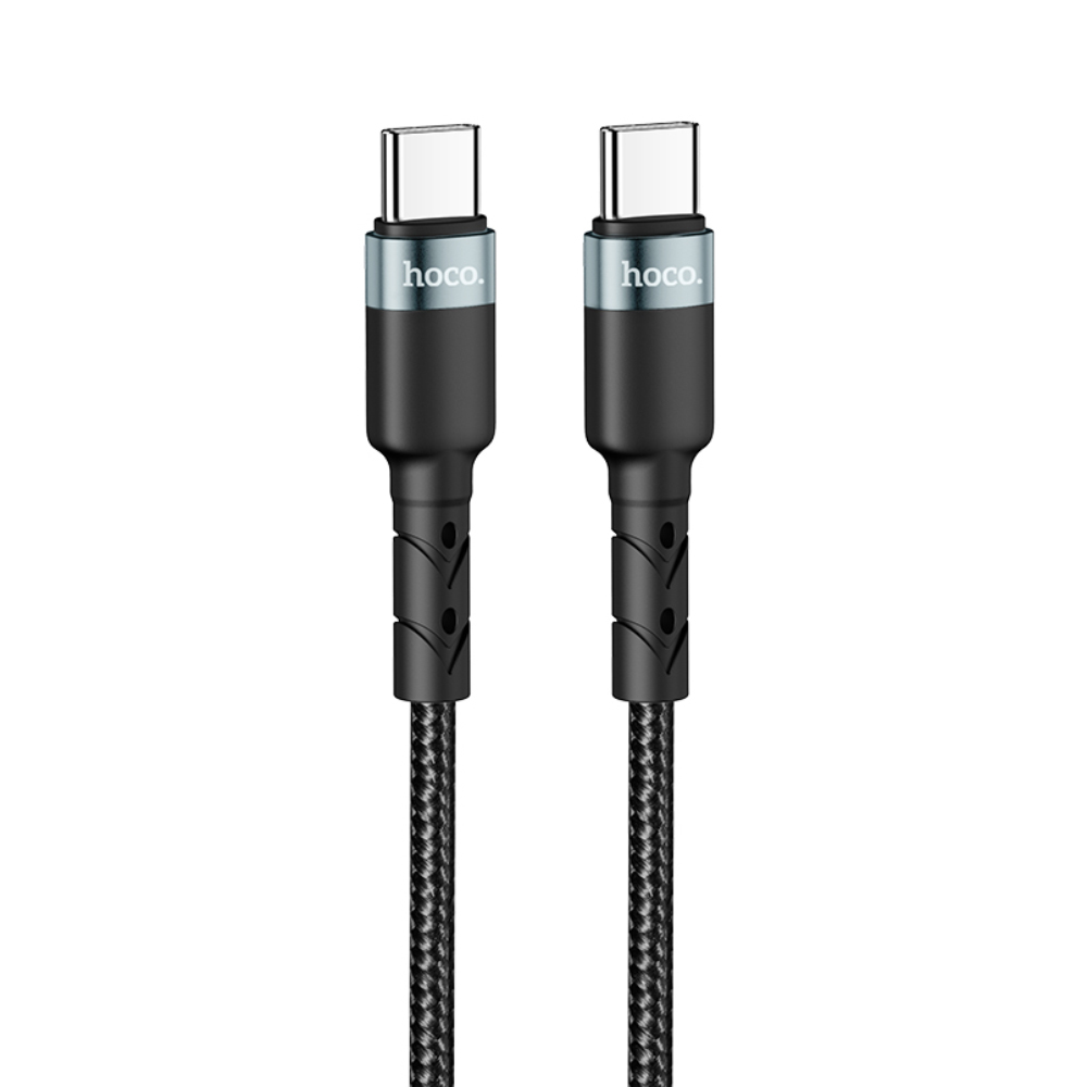 Καλώδιο Hoco. SU99 Max USB-C σε USB-C Fast Charging 60W Braided Μαύρο 1m