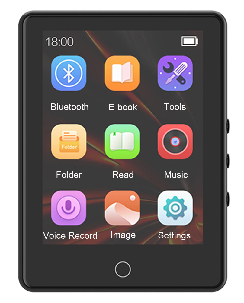 RUIZU MP3 player A6 με οθόνη αφής 2.8