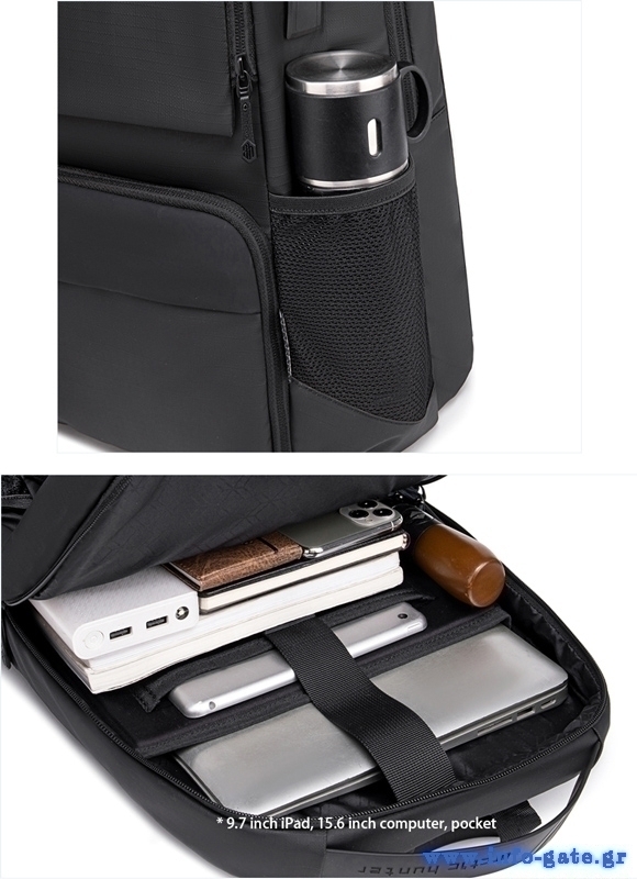 Τσάντες - Θήκες: ARCTIC HUNTER τσάντα πλάτης B00532 με θήκη laptop 15.6",  USB, 28L, μαύρη