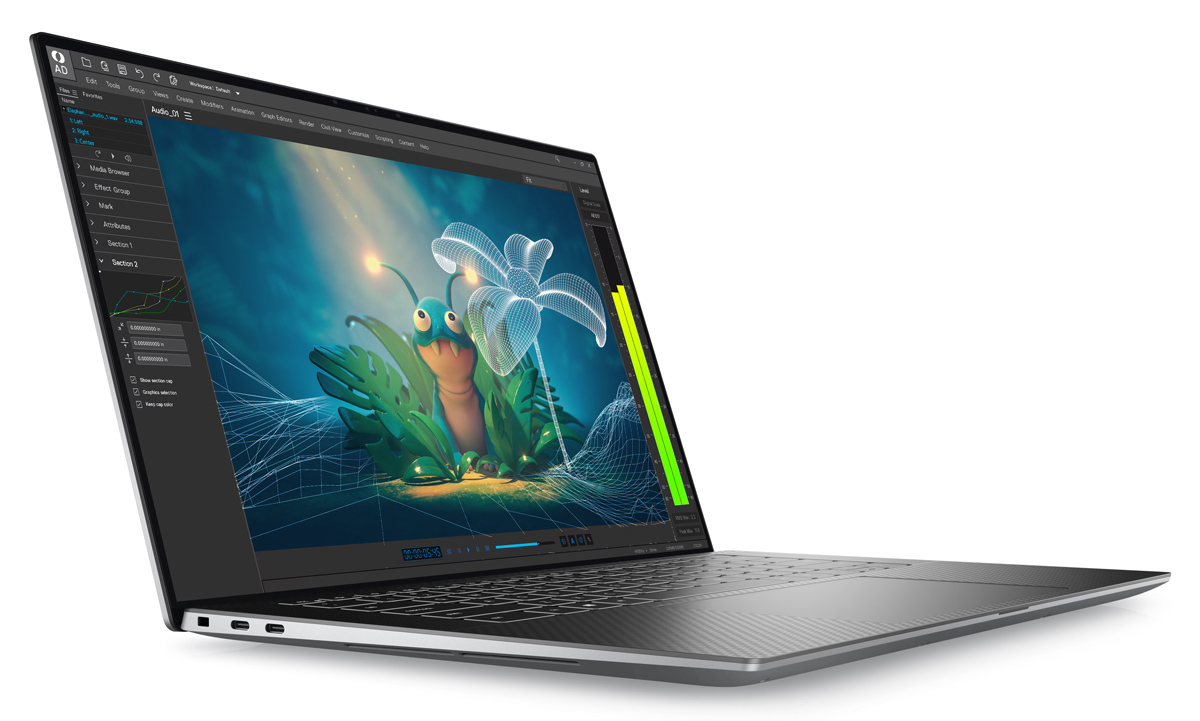 DELL Laptop Precision 5570, Factory Refurbished Grade A, i7-12700H, 16/512GB SSD, 15.6